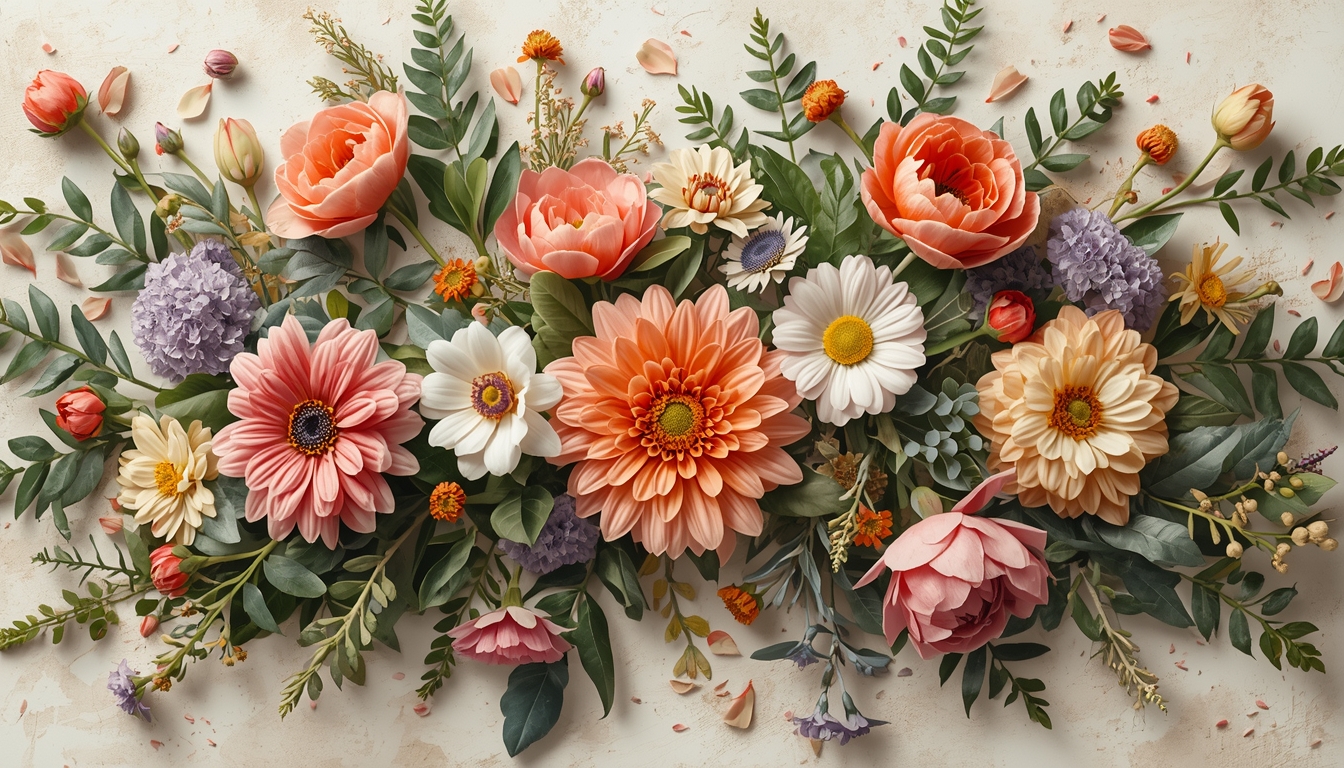 Khimreonzle floral design illustration