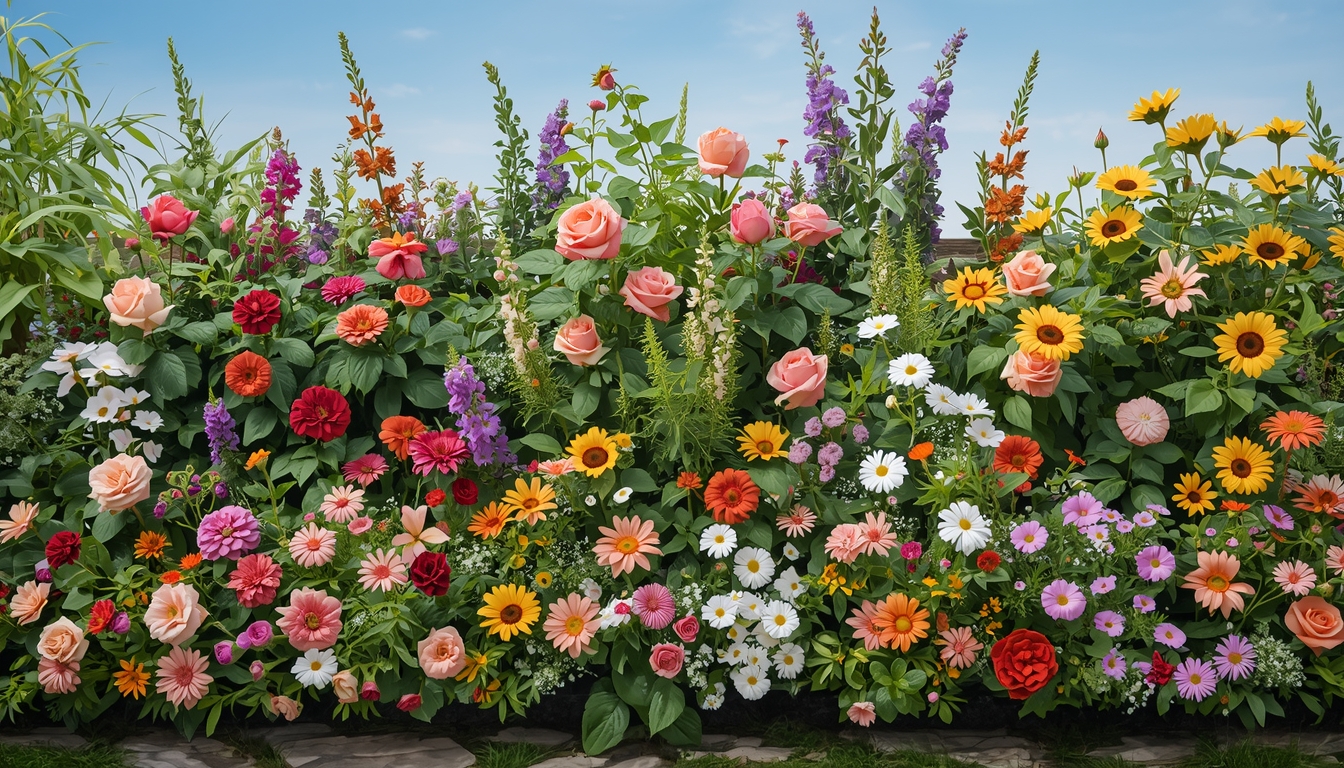 Khimreonzle flower bed design